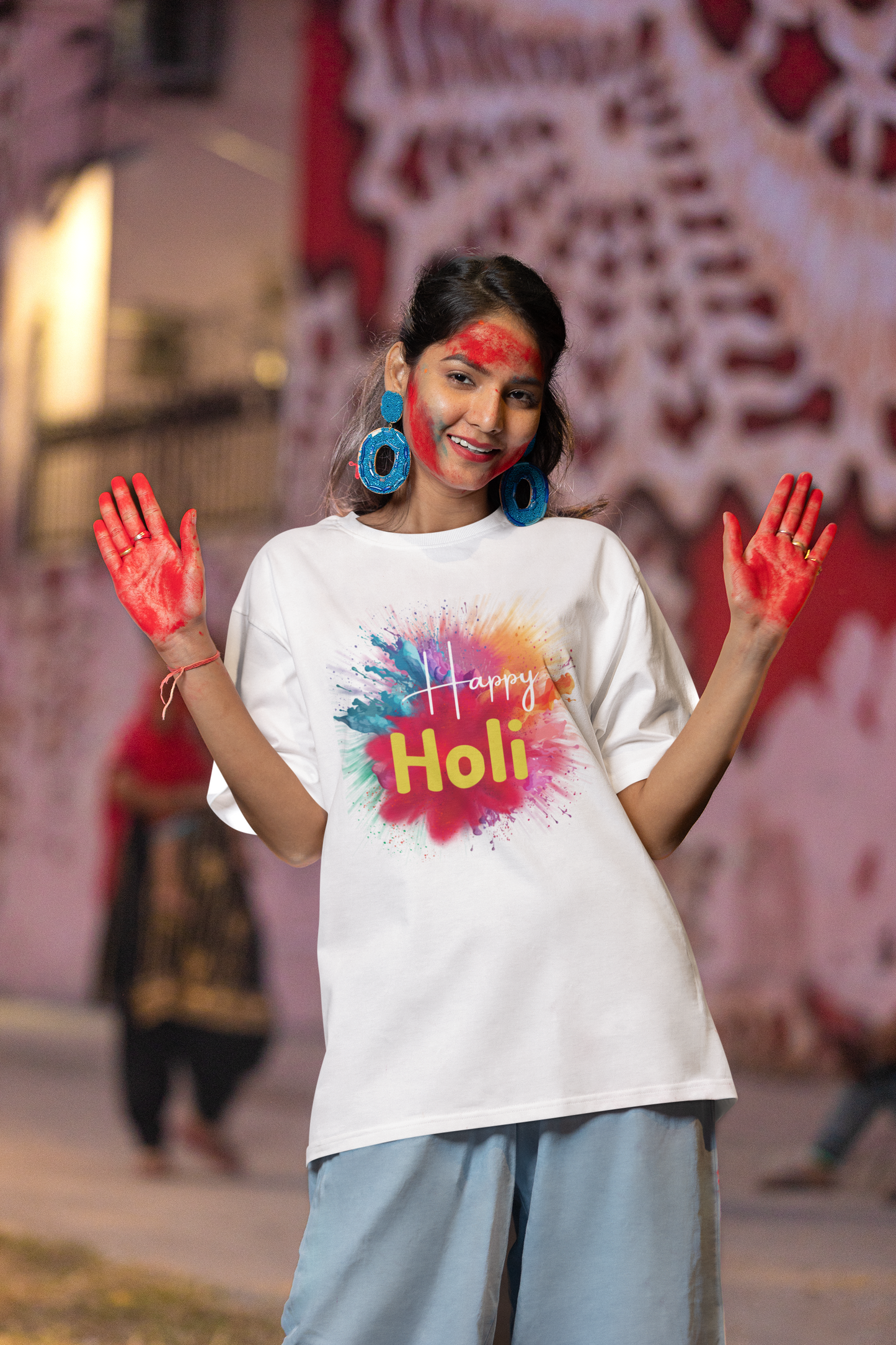 Happy Holi β Vibrant Unisex T-shirt