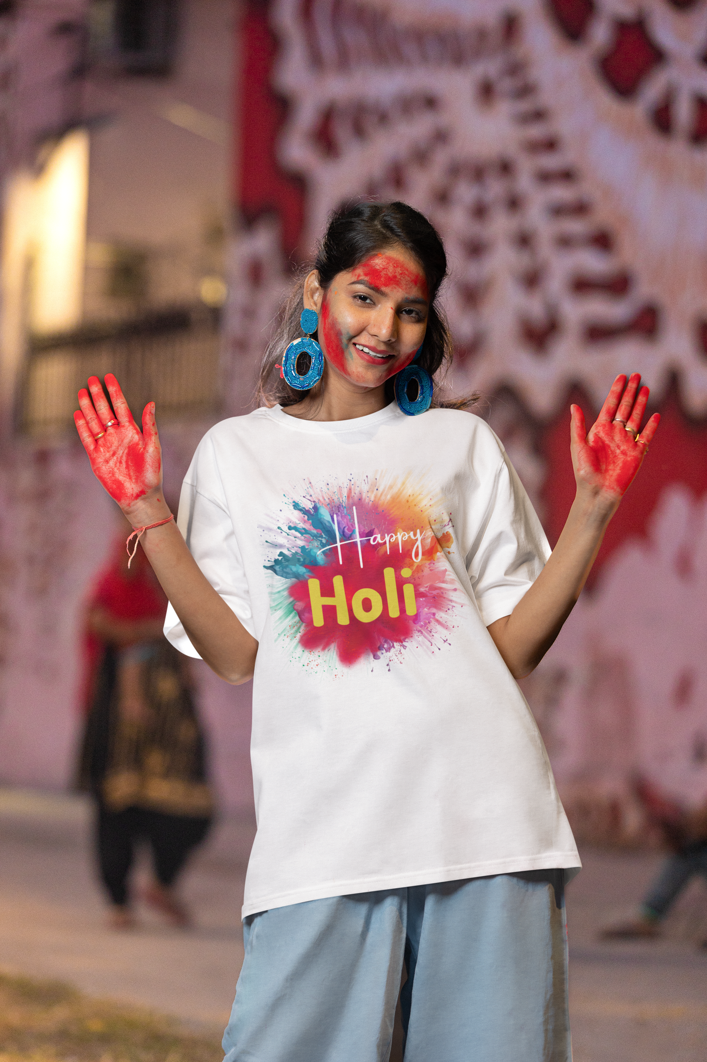 Happy Holi – Vibrant Unisex T-shirt